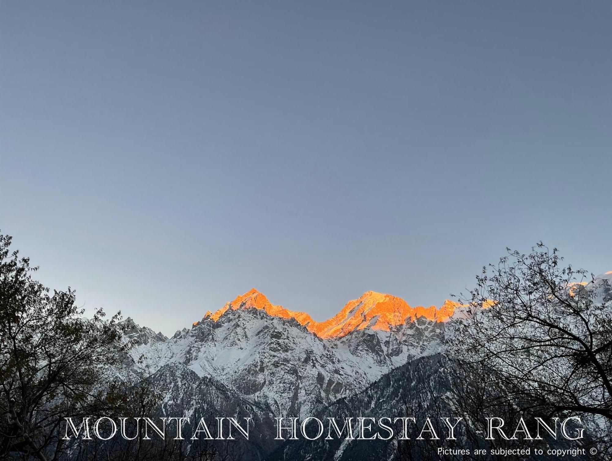 Mountain Home Stay -Rang, At Reckong Peo - Kalpa, Near Goyal Motors, Way To Petrol Pump At Itbp Quarters Exteriör bild